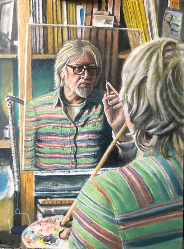 Self portrait of Darryl Walker - Artist